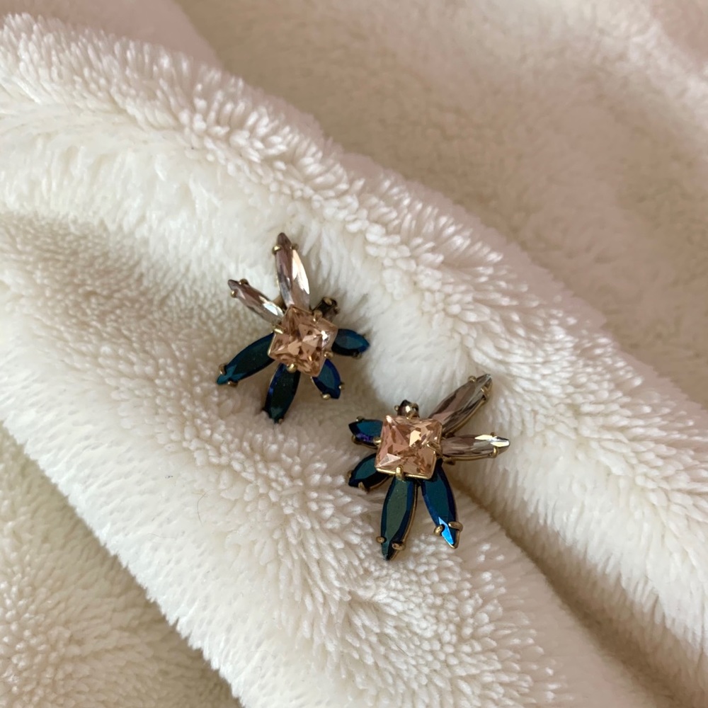J.Crew Crystal Stud Earrings